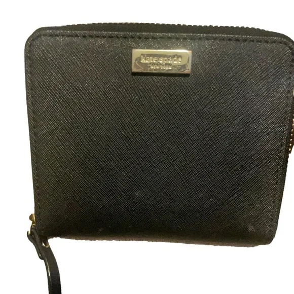 Kate Spade Darci Leather Wallet (Black) - Picture 3 of 6